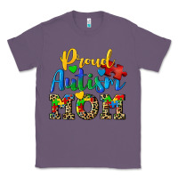Lavender proud autism mom Classic Tee - CowGirlArtShop