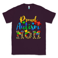 Plum proud autism mom Classic Tee - CowGirlArtShop