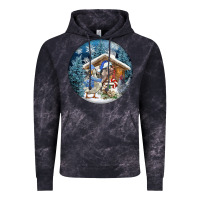 Cloud Black Winter Farm Animals Vintage Hoodie - FaDigitalArtStudio