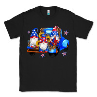Black american flag gnomes truck sunflowers star leopard Classic Tee - Artiststas