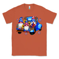Copper american flag gnomes truck sunflowers star leopard Classic Tee - Artiststas