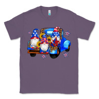 Lavender american flag gnomes truck sunflowers star leopard Classic Tee - Artiststas