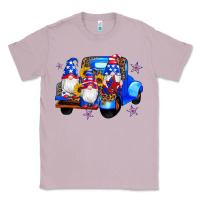 Lilac american flag gnomes truck sunflowers star leopard Classic Tee - Artiststas