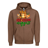 Chestnut chicken nuggets Zipper Hoodie - AdoDesignShop