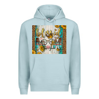 Blue Mist Western Blessed Mom Baby Calf Premium Hoodie - LillyAllenDesigns