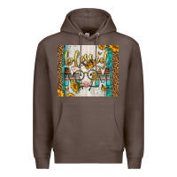 Coffee Western Blessed Mom Baby Calf Premium Hoodie - LillyAllenDesigns