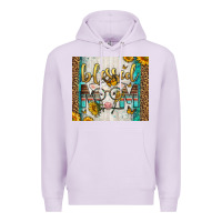 Lilac Western Blessed Mom Baby Calf Premium Hoodie - LillyAllenDesigns