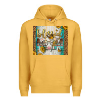 Mustard Western Blessed Mom Baby Calf Premium Hoodie - LillyAllenDesigns