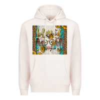 Pale Pink Western Blessed Mom Baby Calf Premium Hoodie - LillyAllenDesigns