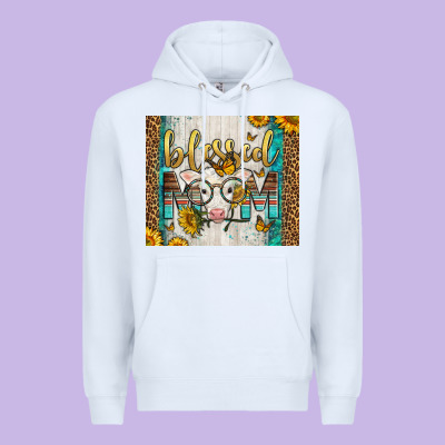 Western Blessed Mom Baby Calf Premium Hoodie Designed By Lillyallendesigns
