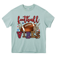 Arona Football vibes red and blue Heavy Core Tee - HowdyJamesFarm