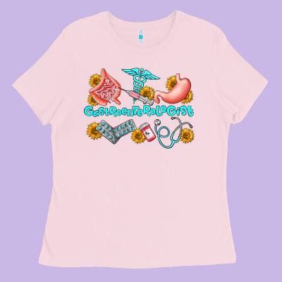 Gastroenterologist Olivia Ladies Tee Designed By Oliviacreatesart