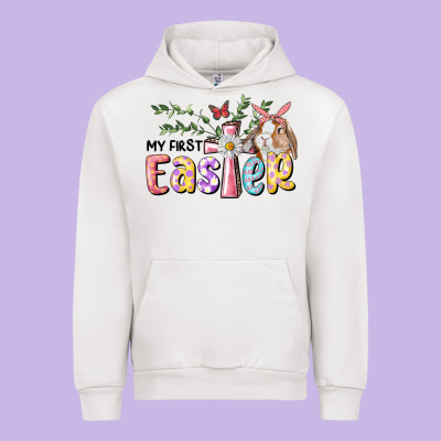 My First Easter Bunny Urban Hoodie Designed By Ranaportraitstore