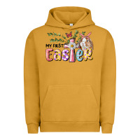 Pigment Peanut Butter My First Easter Bunny Urban Hoodie - RanaPortraitStore