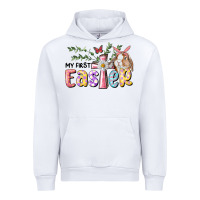White My First Easter Bunny Urban Hoodie - RanaPortraitStore
