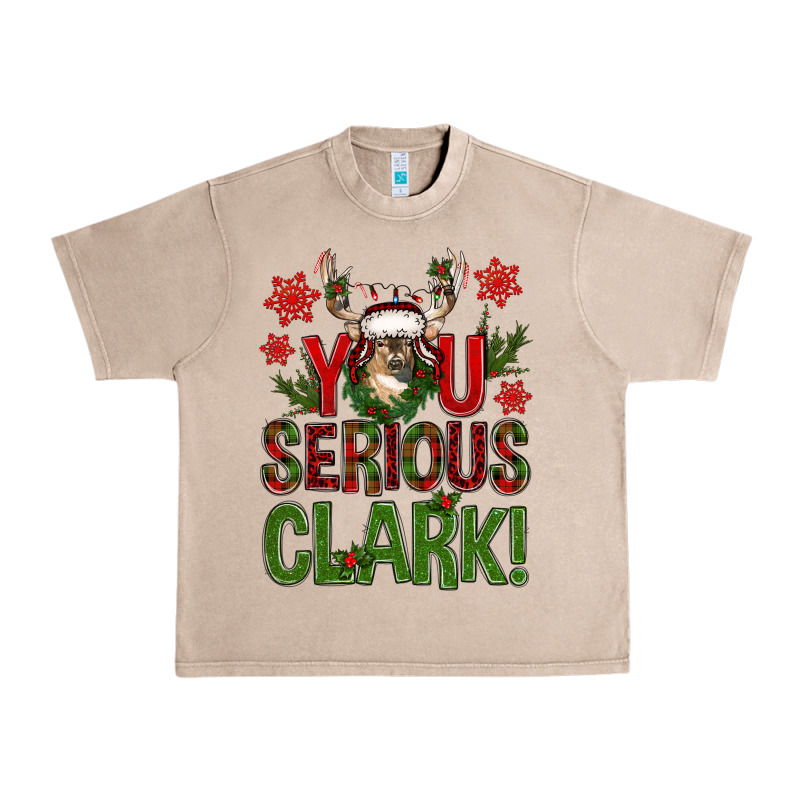 You Serious Clark With Deer Bbs Urban Heavy Tee by BundleAndBundleShop | Teevron