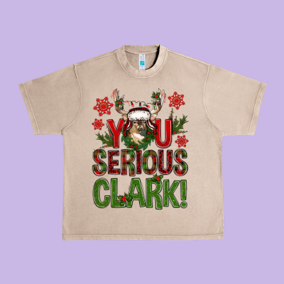 You Serious Clark With Deer Bbs Urban Heavy Tee Designed By Bundleandbundleshop