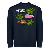 Navy easter carrots Heavyweight Sweatshirt - AdoDesignShop