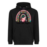 Black teach love inspire Heavyweight Hoodie - JahusDesignShop
