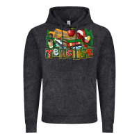 Vintage Black Christmas Teacher Vintage Hoodie - FaDigitalArtStudio