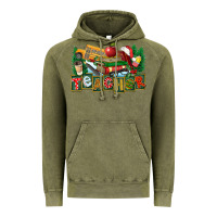 Vintage Olive Christmas Teacher Vintage Hoodie - FaDigitalArtStudio