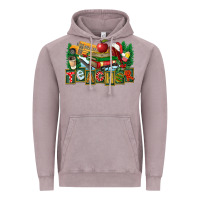 Vintage Zinc Christmas Teacher Vintage Hoodie - FaDigitalArtStudio