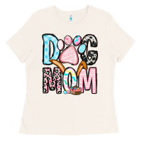 Bone Easter dog mom Ladies Tee - OliviaCreatesArt