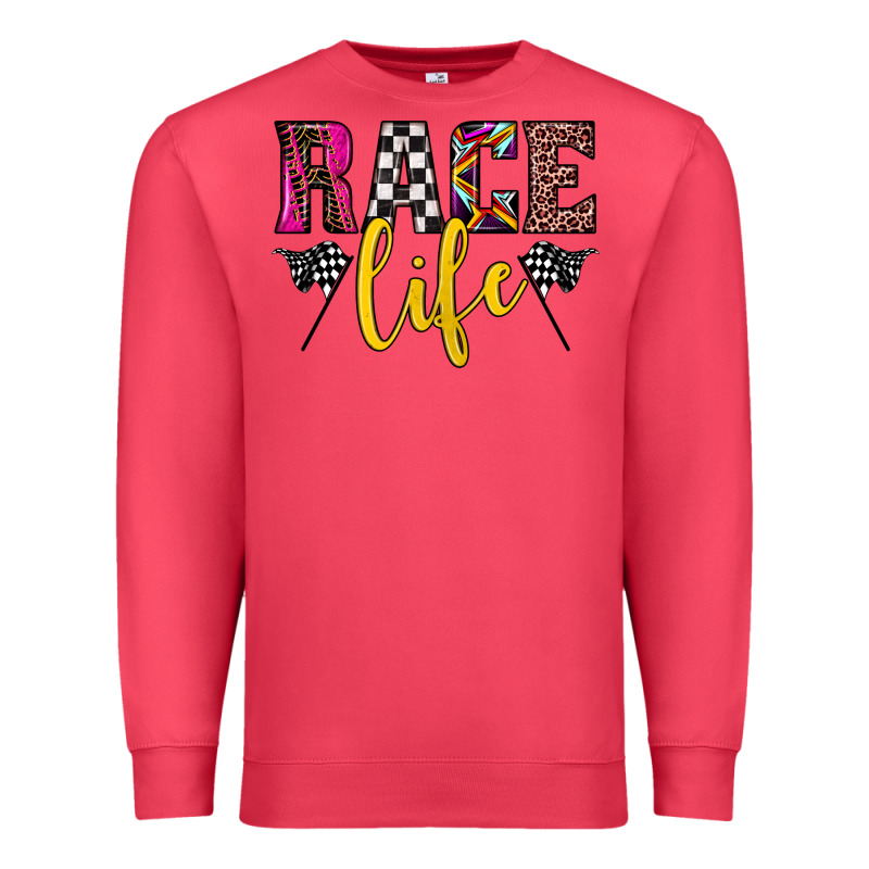 Race Life Premium Sweatshirt by JahusDesignShop | Teevron