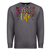 Charcoal Heather race life Premium Sweatshirt - JahusDesignShop