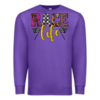 Purple race life Premium Sweatshirt - JahusDesignShop