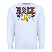 White race life Premium Sweatshirt - JahusDesignShop