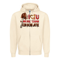 Sandshell i love you more than chocolate Zipper Hoodie - AdoDesignShop