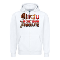 White i love you more than chocolate Zipper Hoodie - AdoDesignShop