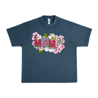 Midnight Navy Mother's Day mama Urban Heavy Tee - FaDigitalArtStudio