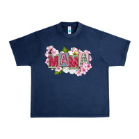 Navy Mother's Day mama Urban Heavy Tee - FaDigitalArtStudio