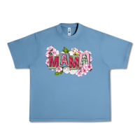 Pebble Blue Mother's Day mama Urban Heavy Tee - FaDigitalArtStudio