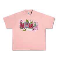 Salmon Mother's Day mama Urban Heavy Tee - FaDigitalArtStudio