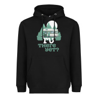 Black funny camping tee there yet camper rv car Heavyweight Hoodie - baoMotion