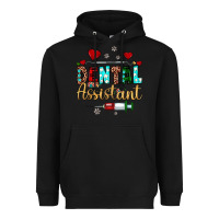 Black Christmas dental assistant Heavyweight Hoodie - JahusDesignShop