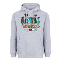 Heather Grey Christmas dental assistant Heavyweight Hoodie - JahusDesignShop