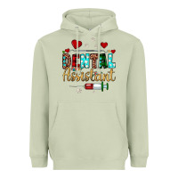 Matcha Christmas dental assistant Heavyweight Hoodie - JahusDesignShop