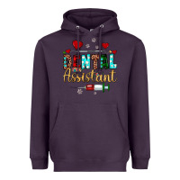 Plum Christmas dental assistant Heavyweight Hoodie - JahusDesignShop