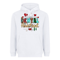 White Christmas dental assistant Heavyweight Hoodie - JahusDesignShop