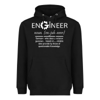 Black #engineer   #noun Heavyweight Hoodie - baoMotion