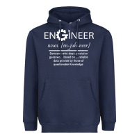 Navy #engineer   #noun Heavyweight Hoodie - baoMotion