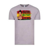 Vintage Zinc black history month black girl Vintage Tee - FaDigitalArtStudio