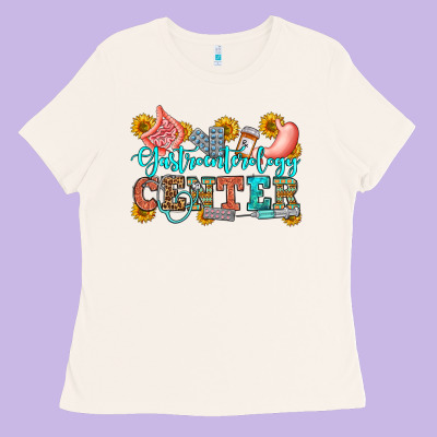 Gastroenterology Center Olivia Ladies Tee Designed By Oliviacreatesart