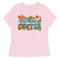 Bubblegum Pink gastroenterology center olivia Ladies Tee - OliviaCreatesArt