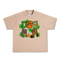 Burro St. Patricks Dog Mom Urban Heavy Tee - FaDigitalArtStudio