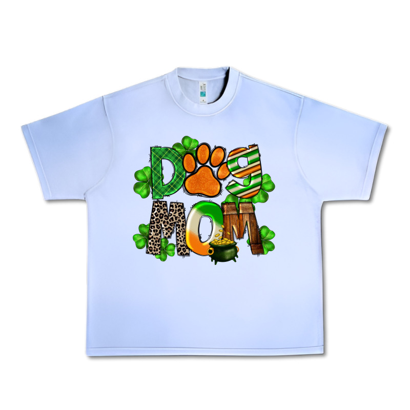 St. Patricks Dog Mom Urban Heavy Tee by FaDigitalArtStudio | Teevron